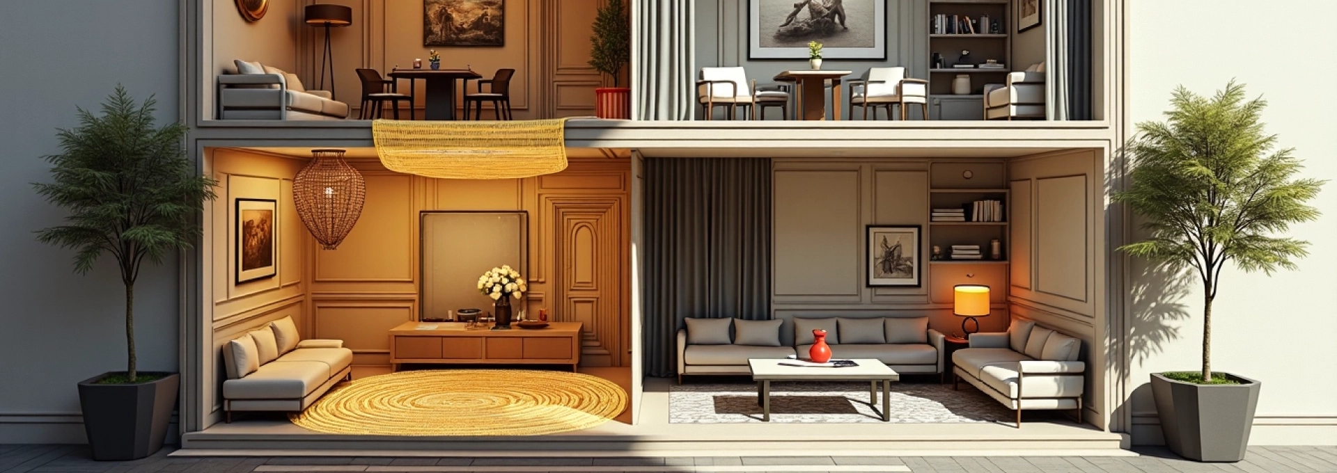 Réinvention d'intérieur à Paris