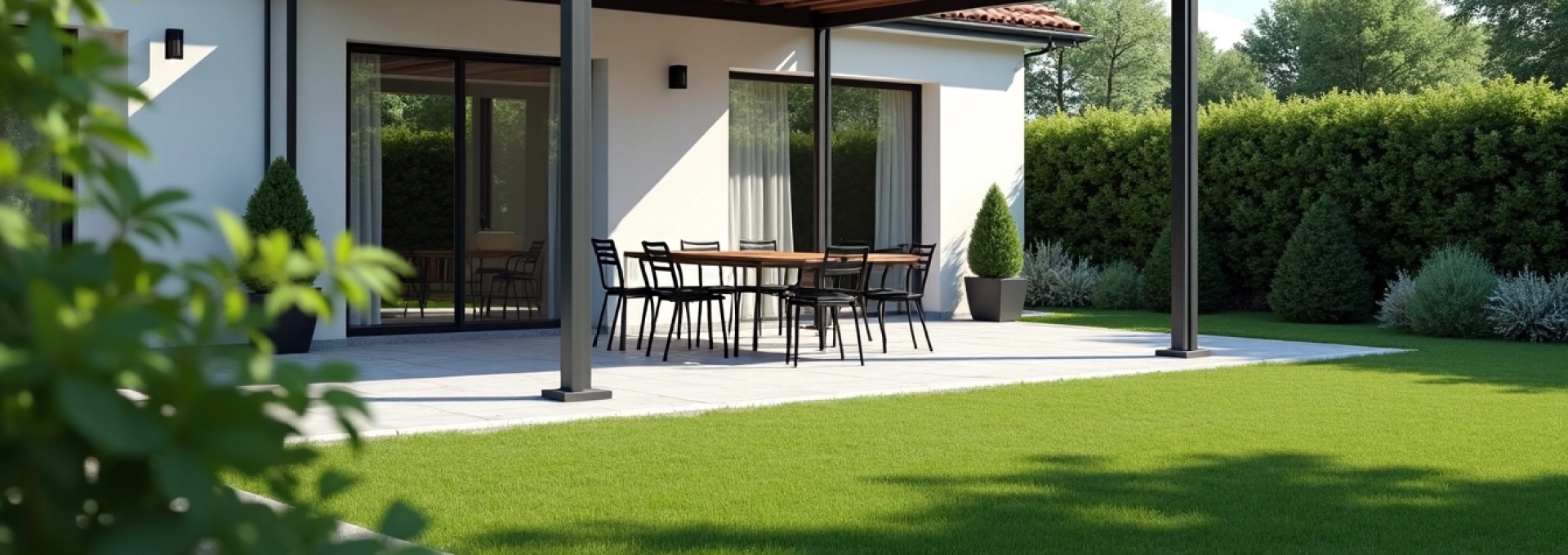 Pergola en aluminium